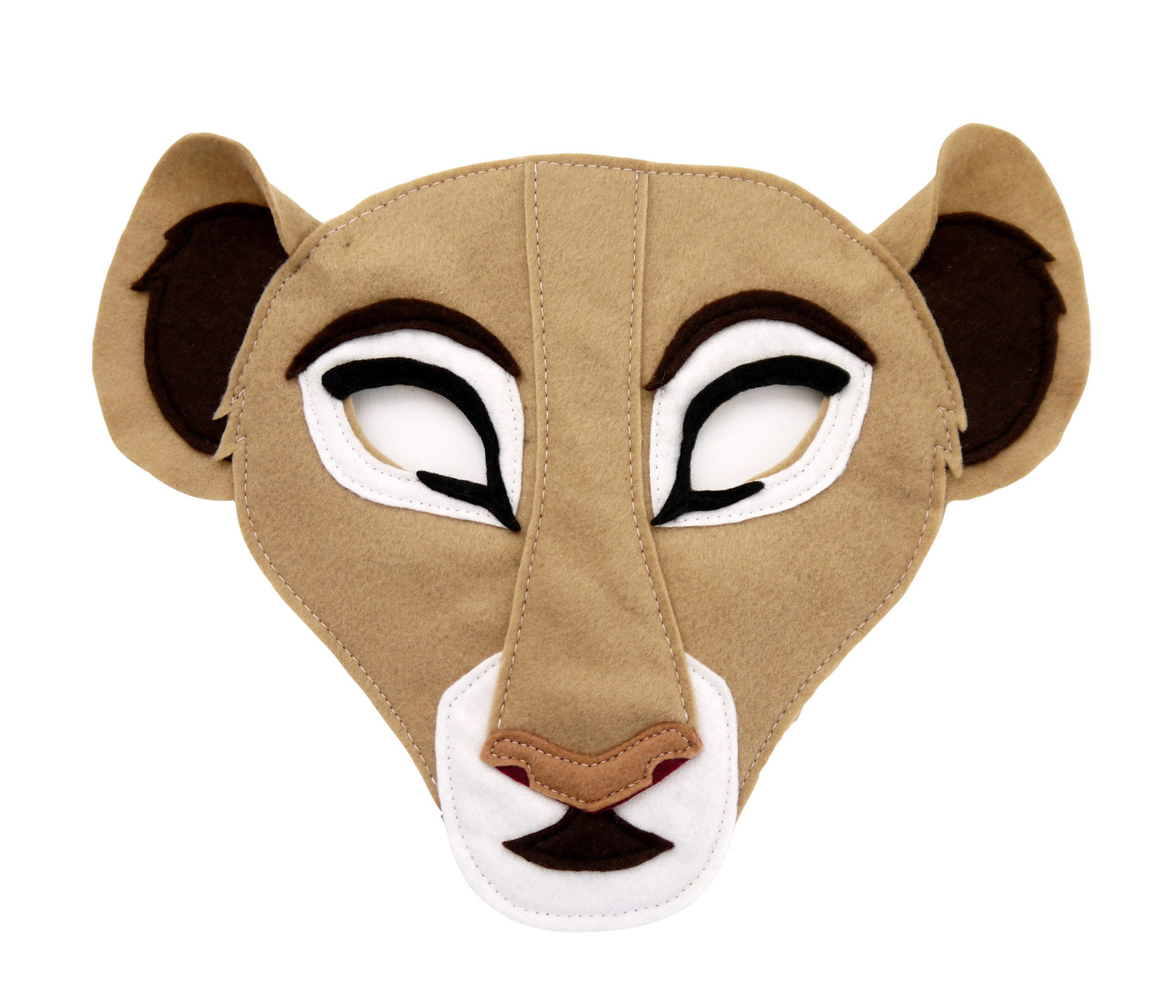 Lioness costume mask, world book day costume, woman's gift, girls, Lion Costume Mask, boys girls adults children's king, headdress