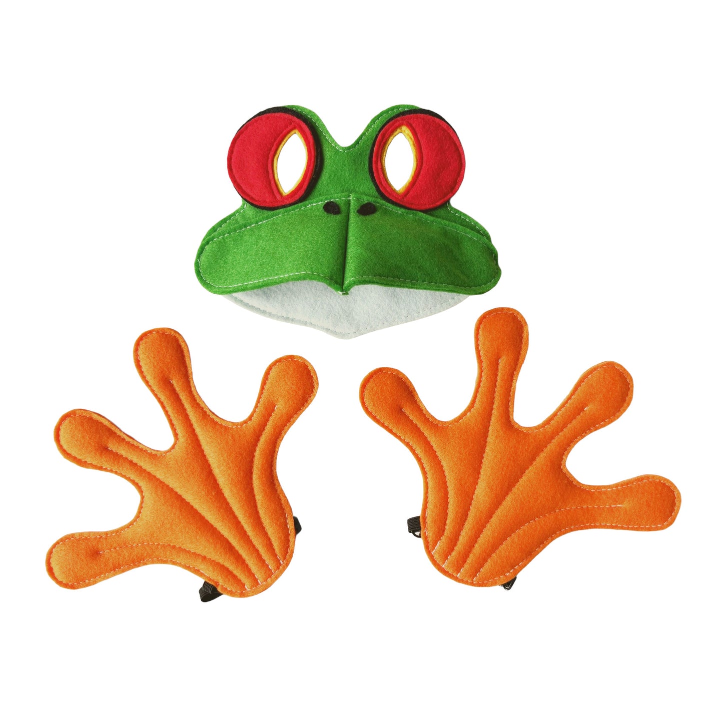 Tree Frog Mask and Feet