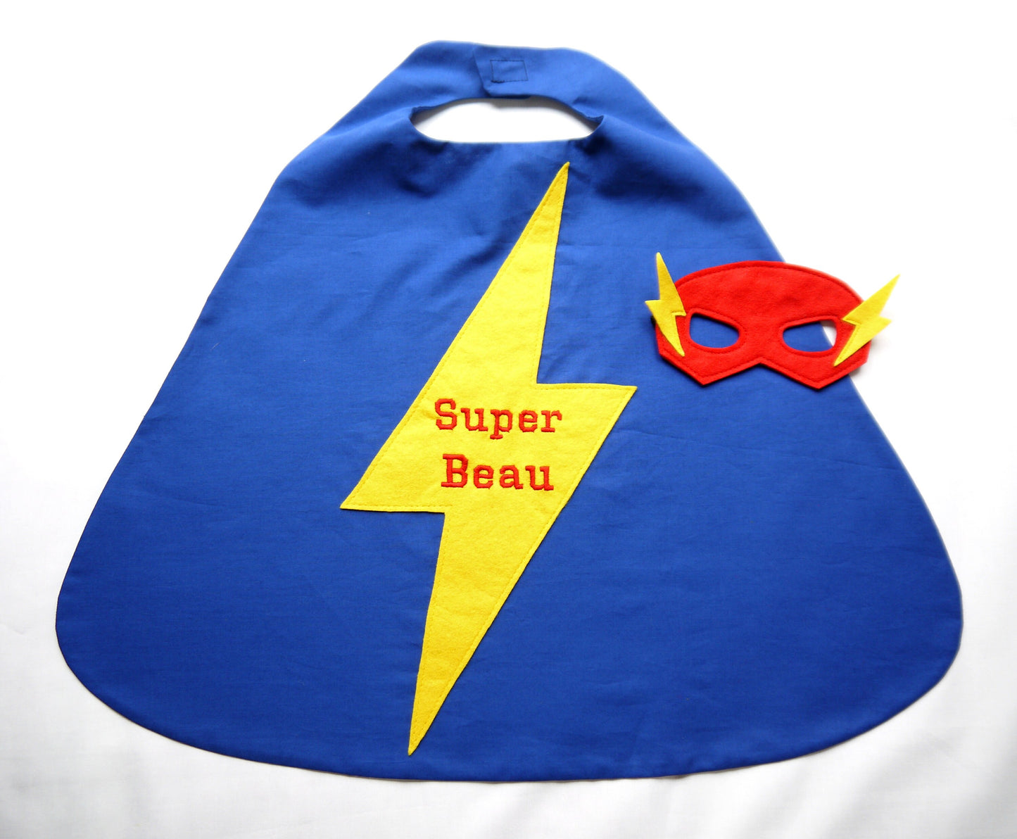 Superhero cape FULLY LINED REVERSIBLE personalised fully lined reversible gift child and adult sizes