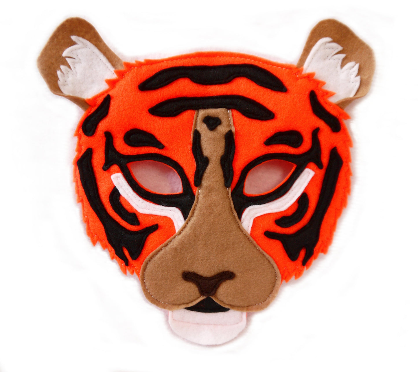 Tiger costume mask, book day costume, jungle book, children's and adult sizes Shere Khan cosplay