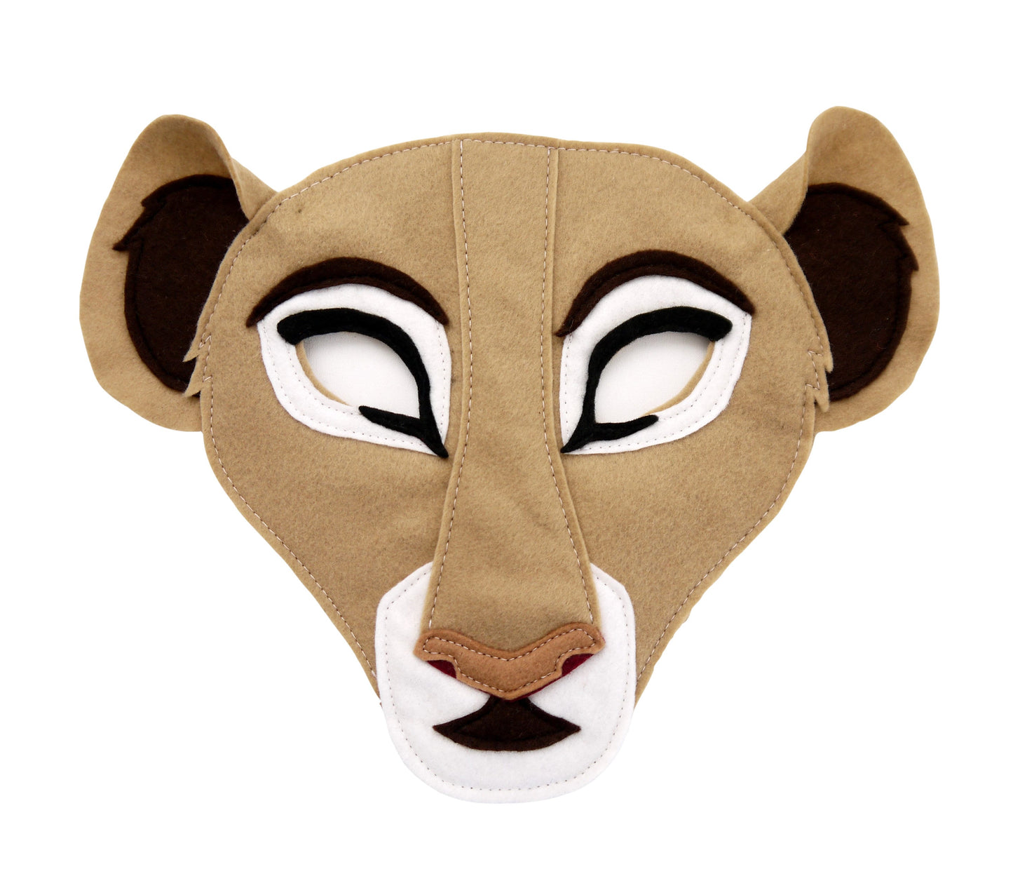 Lioness costume mask, world book day costume, woman's gift,  girls,  Lion Costume Mask, boys girls adults children's king, headdress