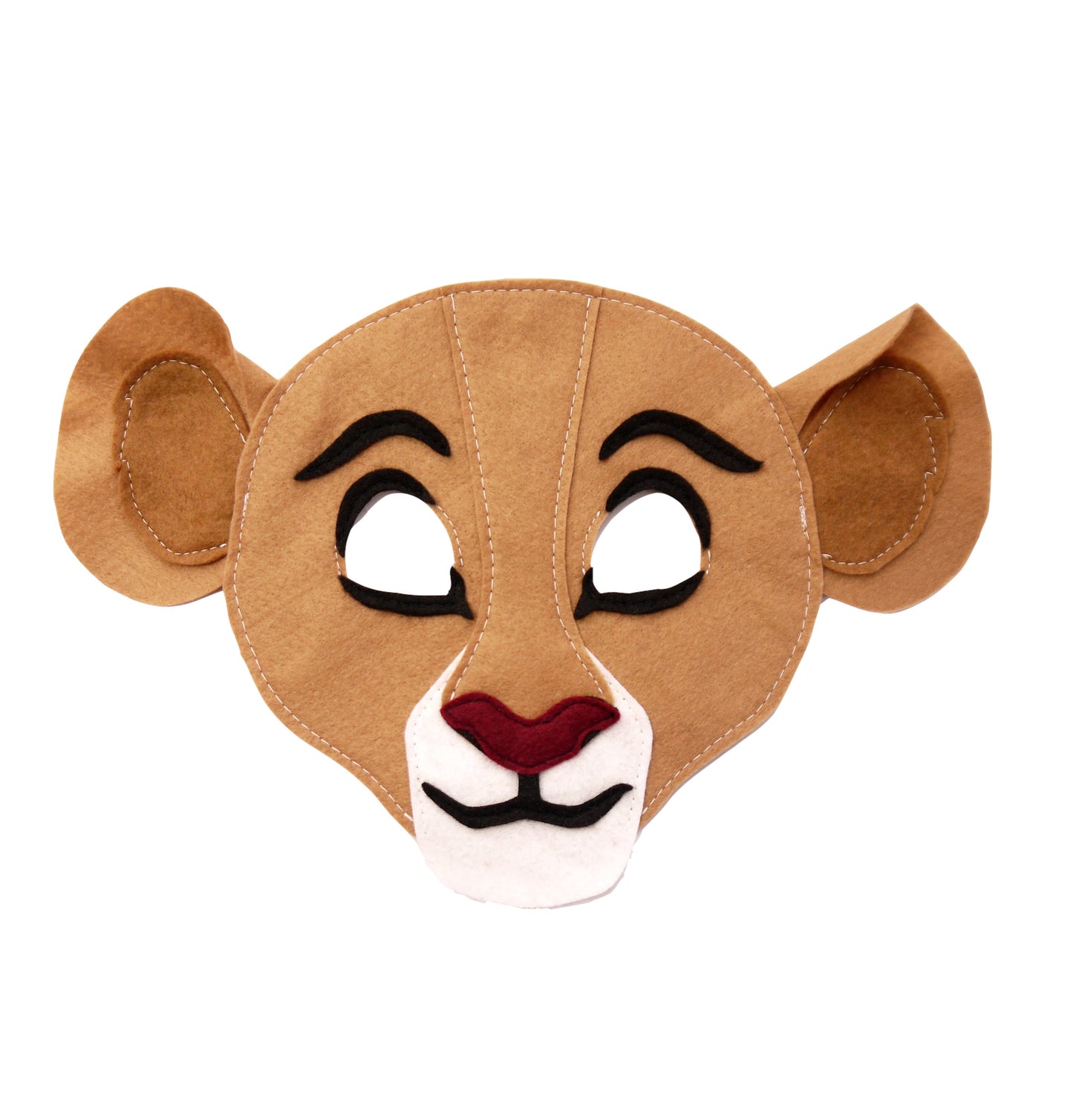 Lion cub costume mask kids and adult size