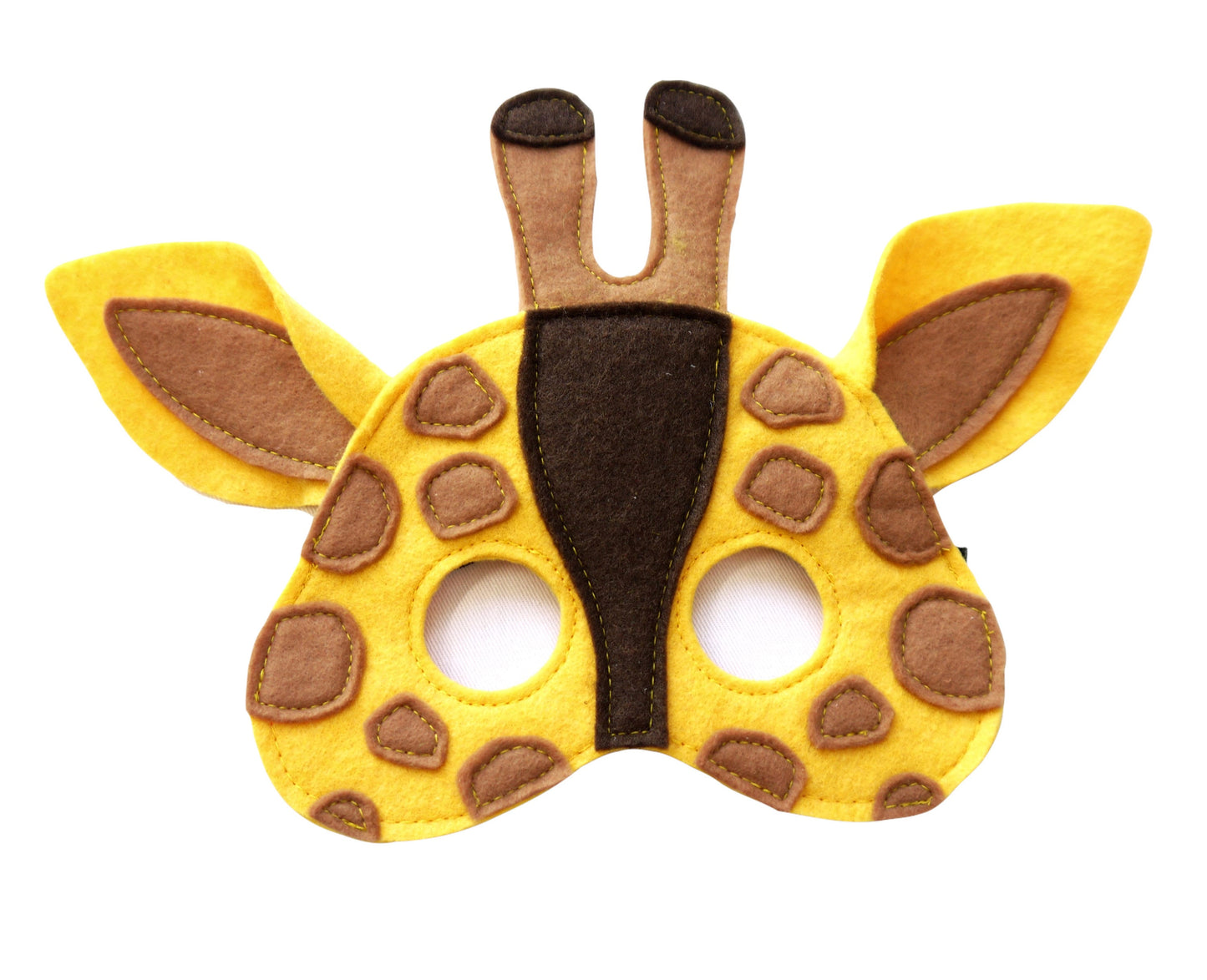Giraffe costume cape and mask