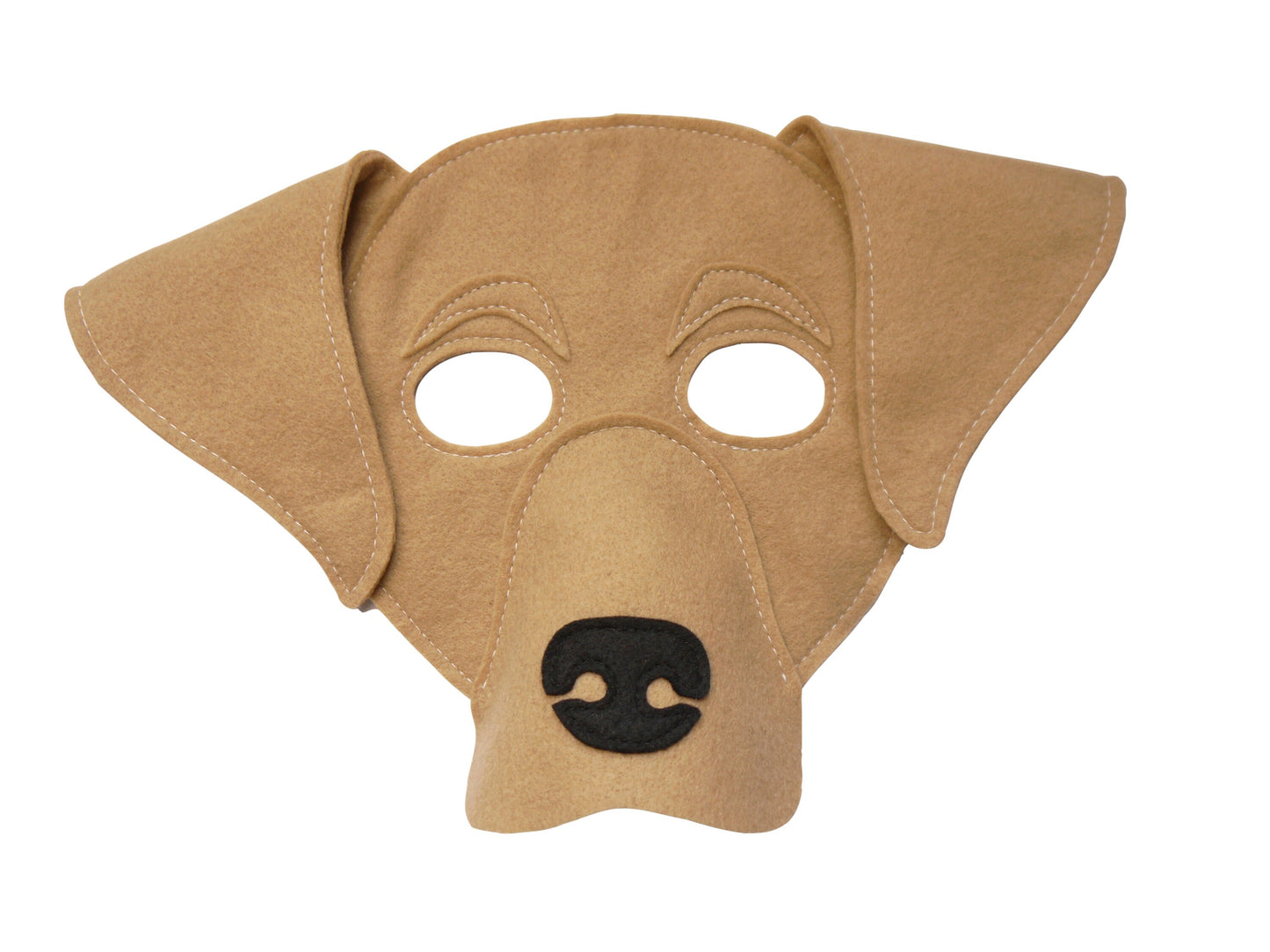 Golden Labrador Dog costume mask and paws