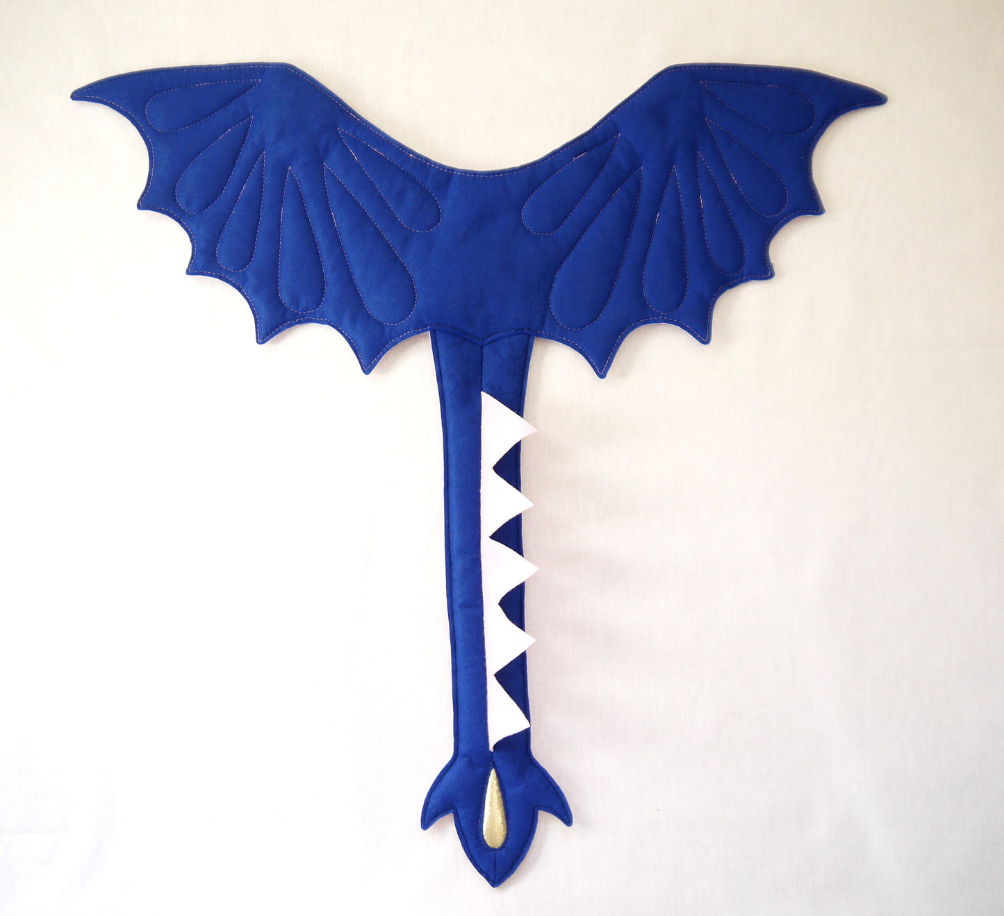 Treasure Dragon costume wings and mask